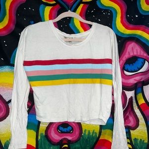 red blue pink green yellow